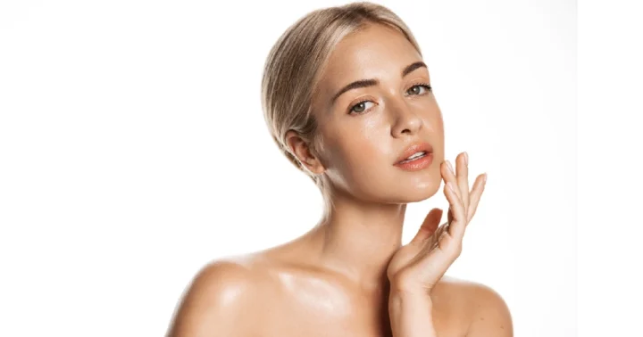 Woman revealing smooth, lifted skin after PDO Threading Treatment in Newport
